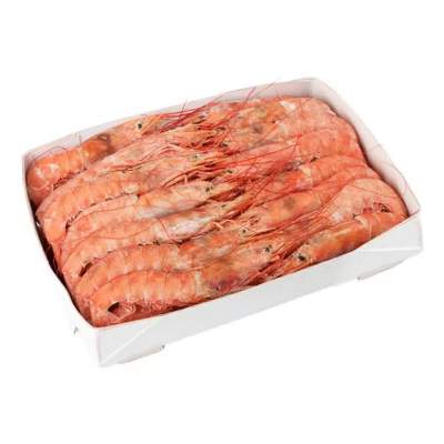 Креветки аргентинские дикие с/г с/м L1 10/20 шт в кг блок 2кг*6шт
